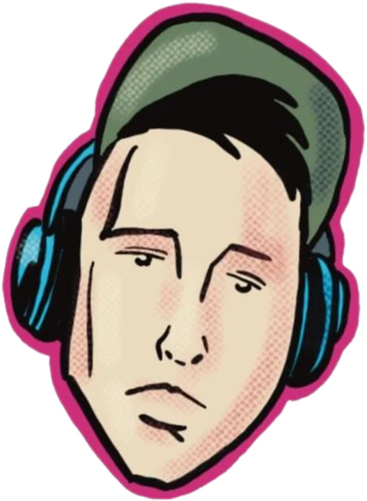 Illustrated portrait of Agent M